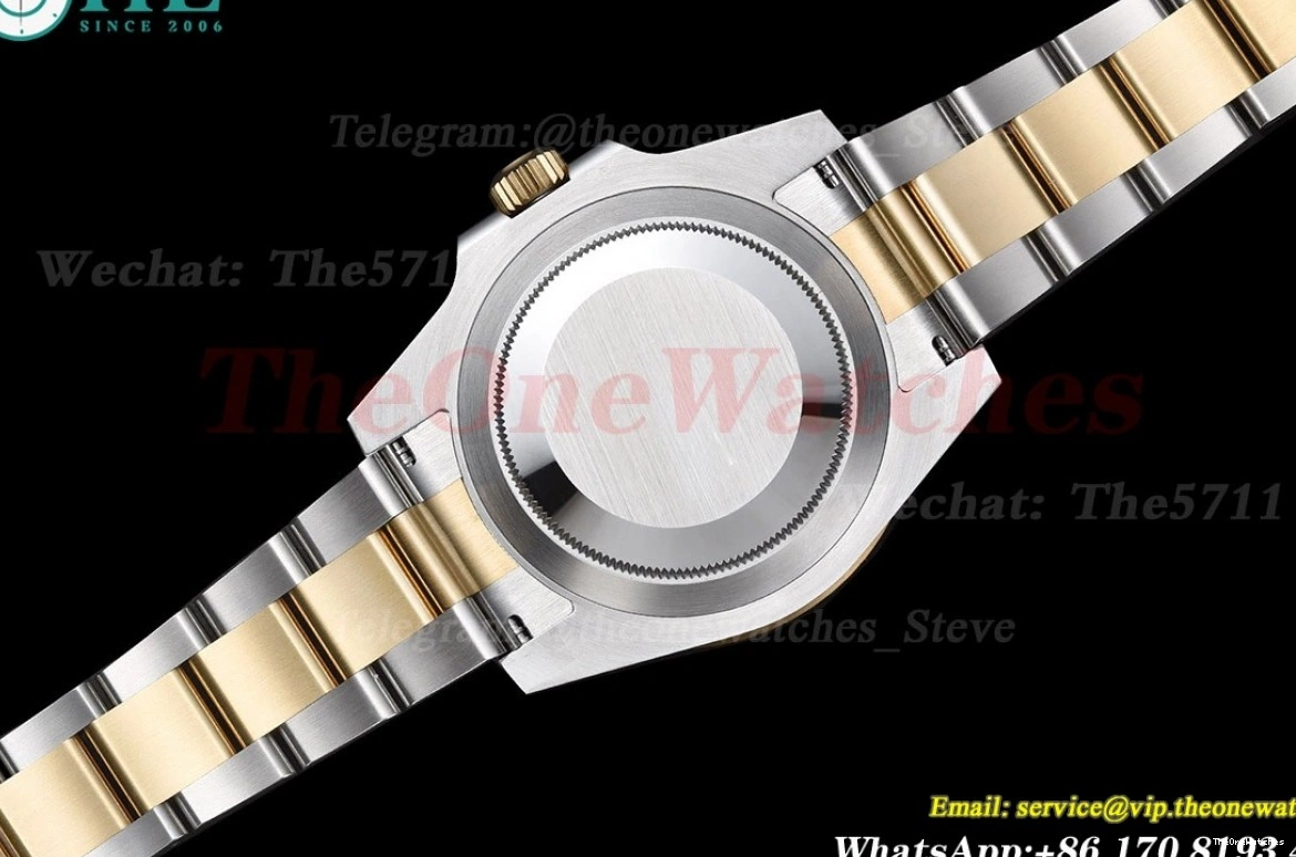 116613LN VS3135 Black Submariner 904L YG Dial SS CLEAN 0326